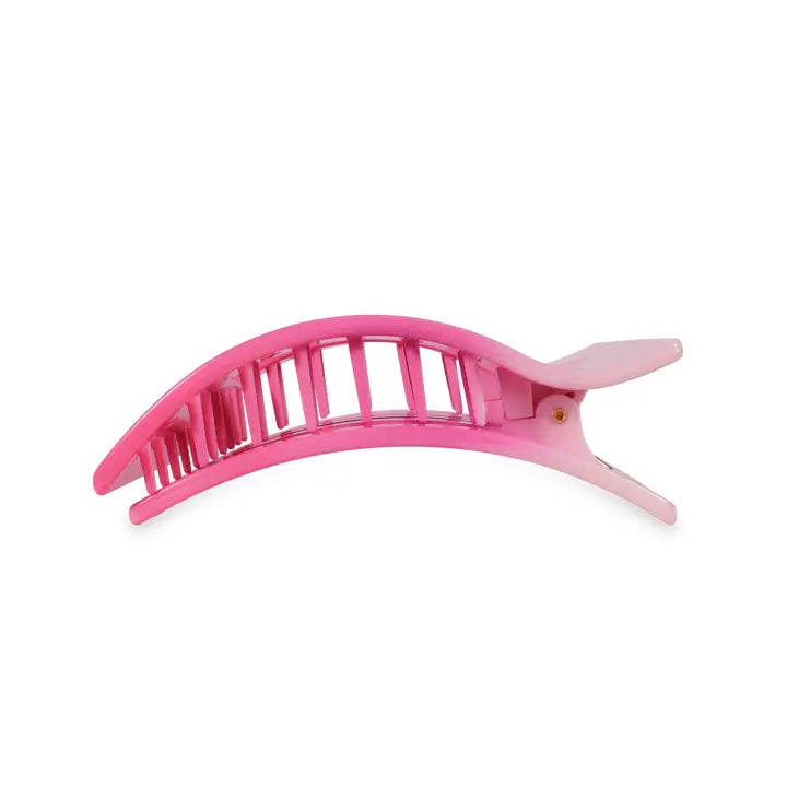 Flat Rectangle Hair Clip | Large | Kiss & Tell