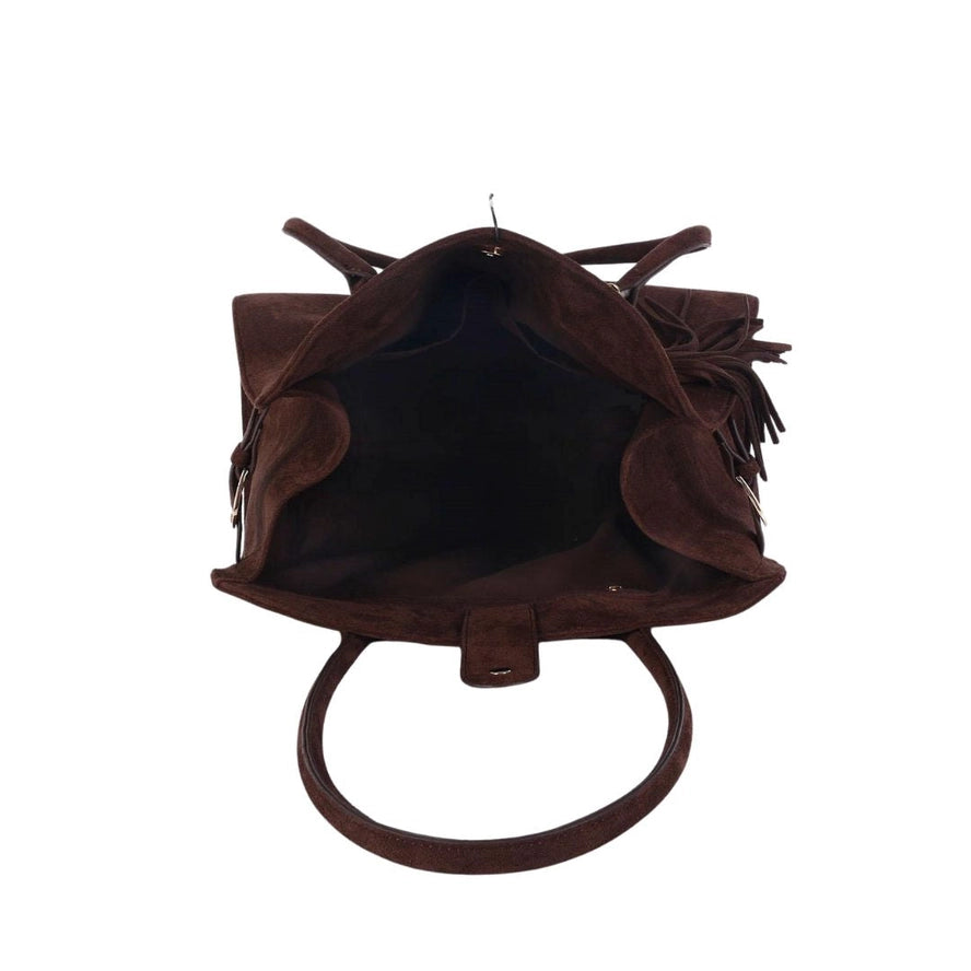 Megan Faux Suede Medicine Bag