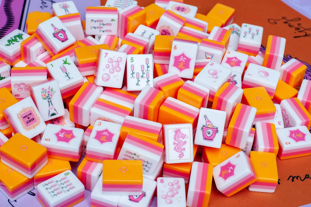 Bams &amp; Bubbly Mahjong Tile Set