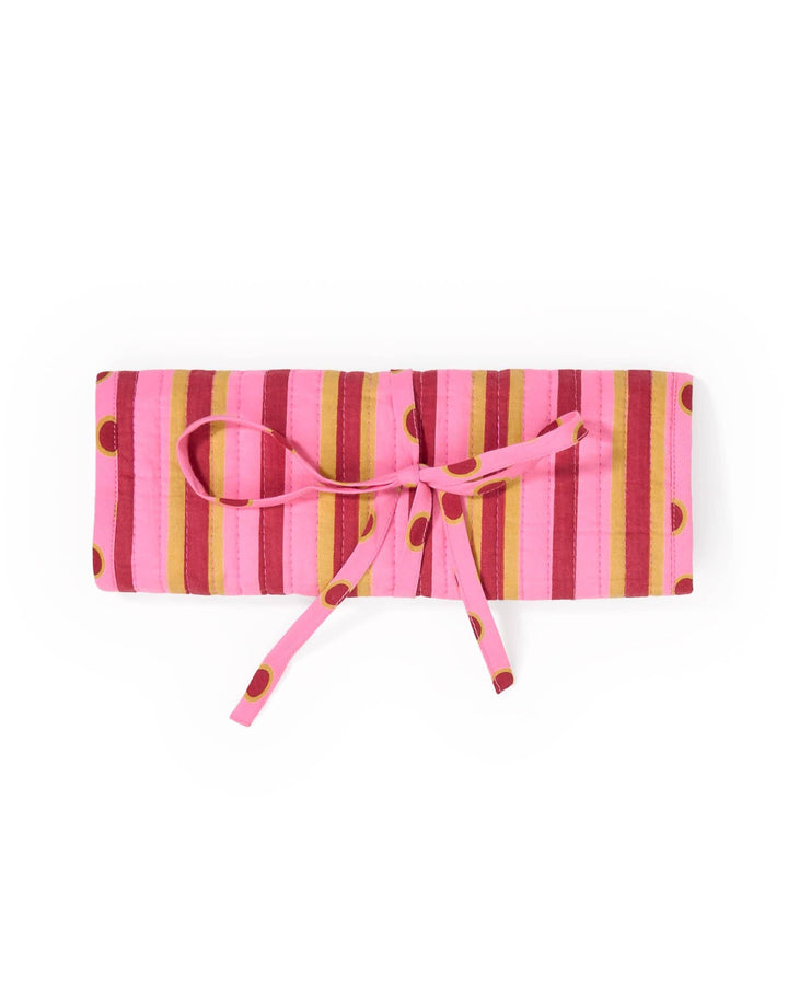 Maddie Jewelry Roll Camel