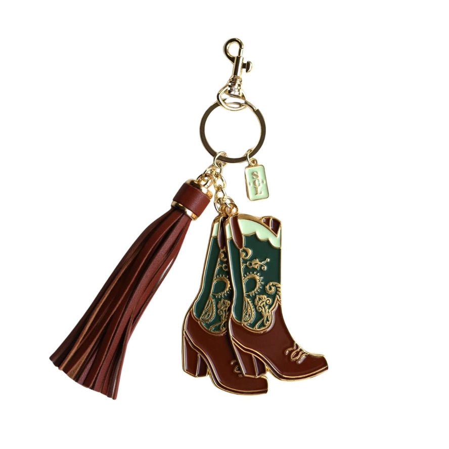 Forest Creek Silk Scarf-Keychain Gift Set