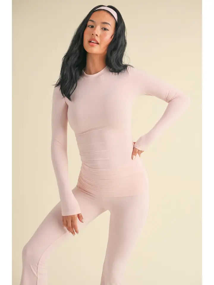 Soft Knit Jersey Long Sleeve Tee