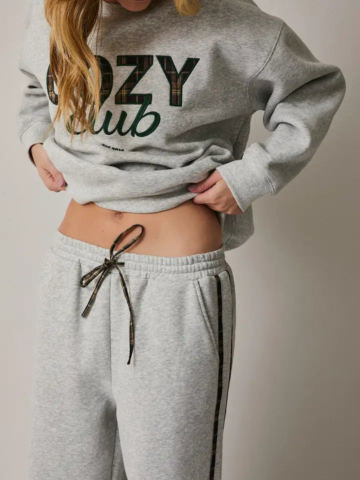 "Cozy Club" Sweat Set