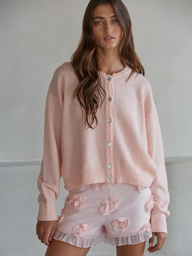Lisa Cardigan - Pink