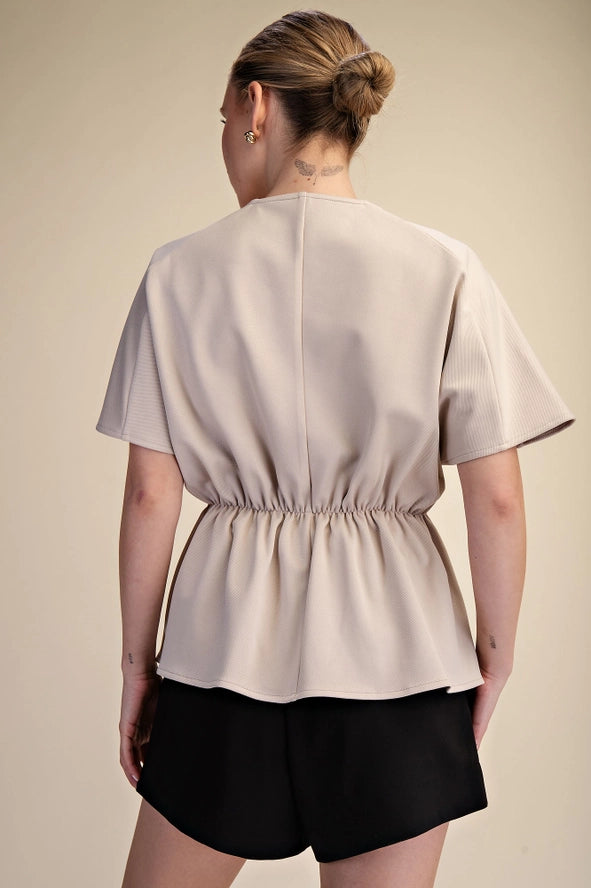 Tina Pleated Top