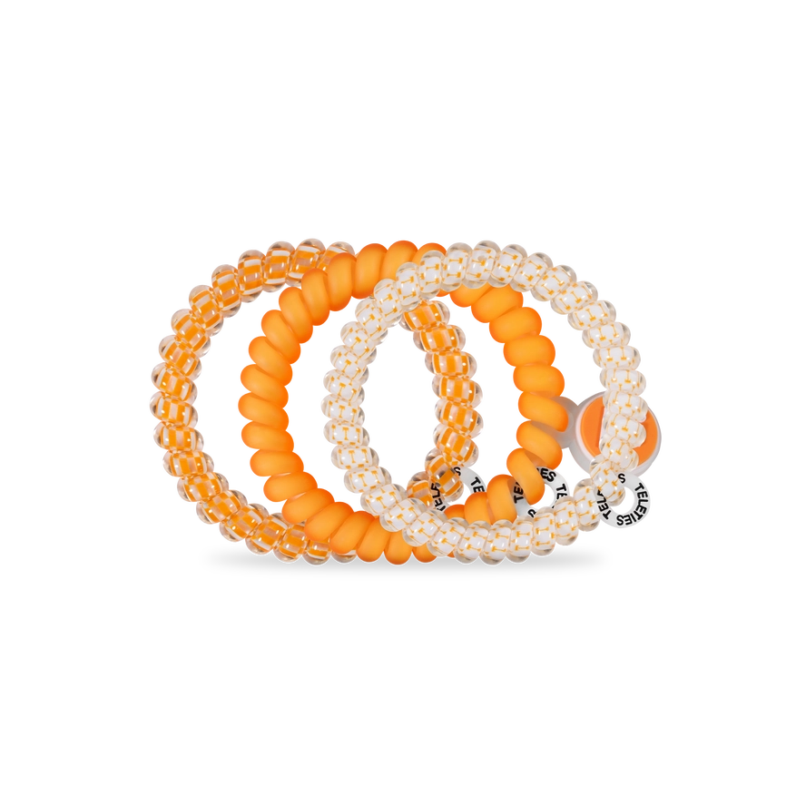 Spiral Hair Coils | Small | Go Vols! Hair Ties