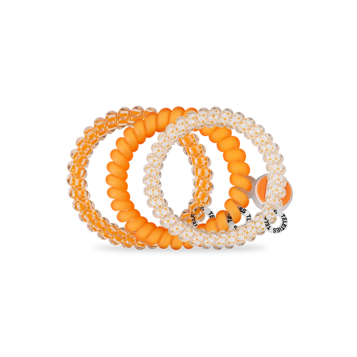 Spiral Hair Coils | Small | Go Vols! Hair Ties