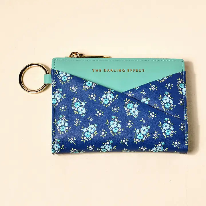 Luxe Pocket Wallet–Endless Daydream Navy