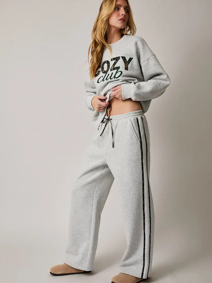 "Cozy Club" Sweat Set