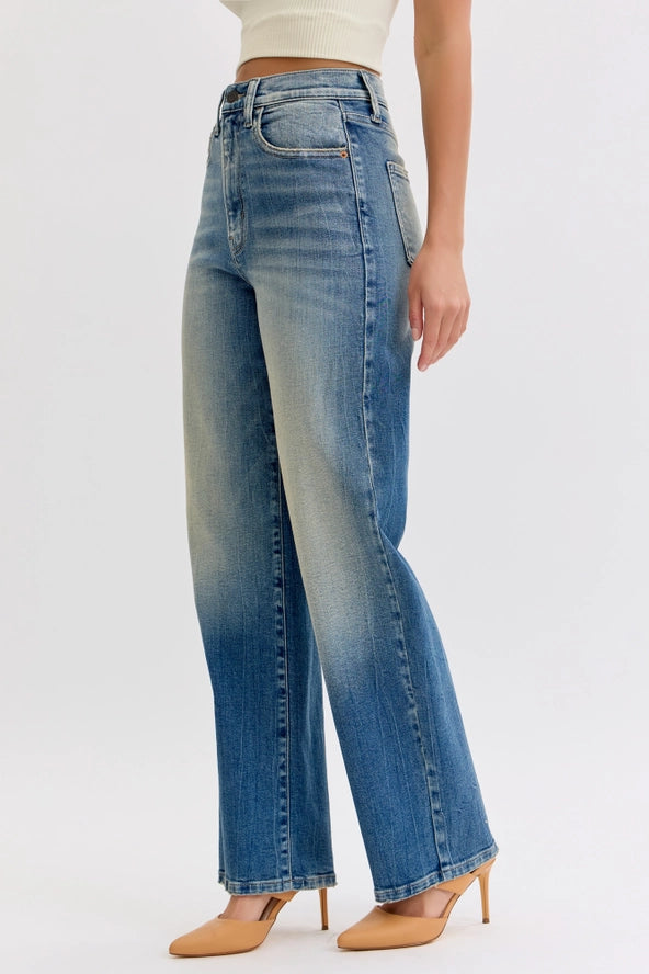 Super High Rise Dad Jean