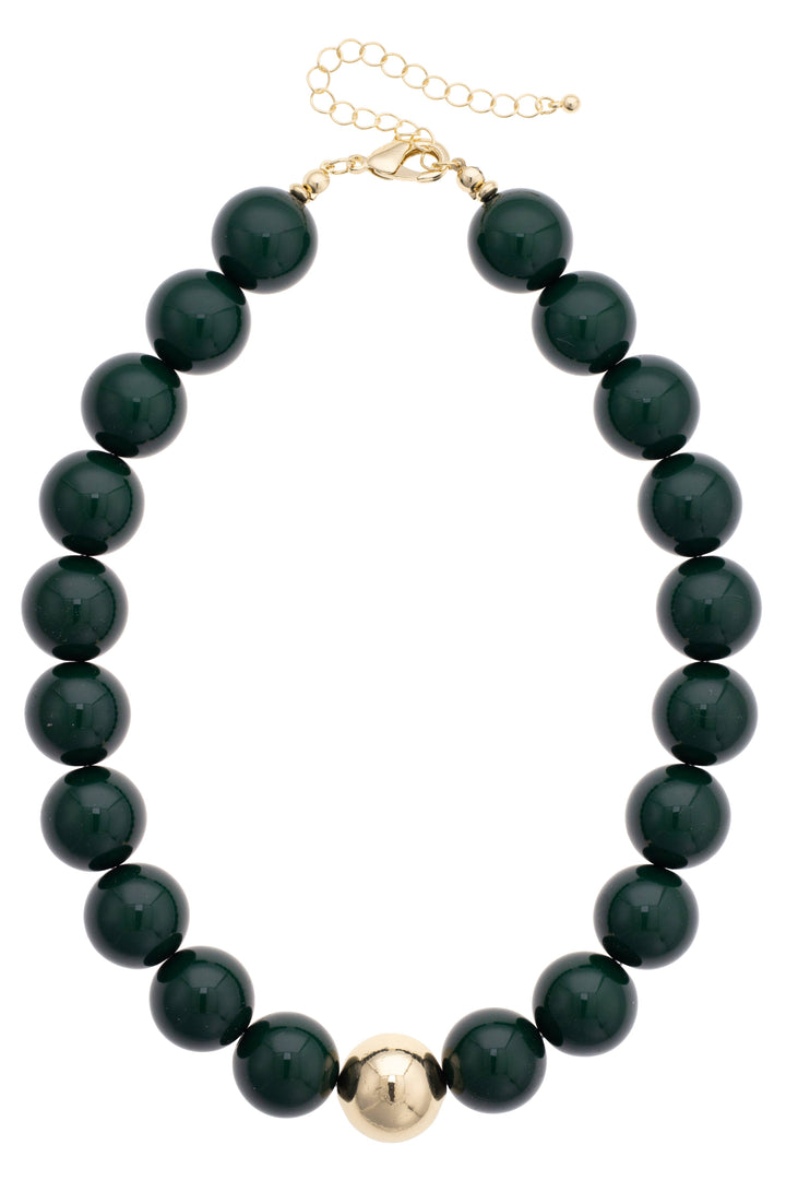 Marjorie Game Day Beaded Necklace