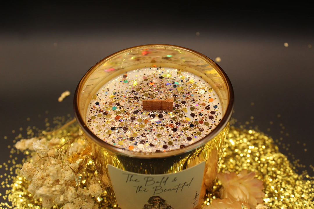 The Bold & The Beautiful 12 oz Candle - Gold