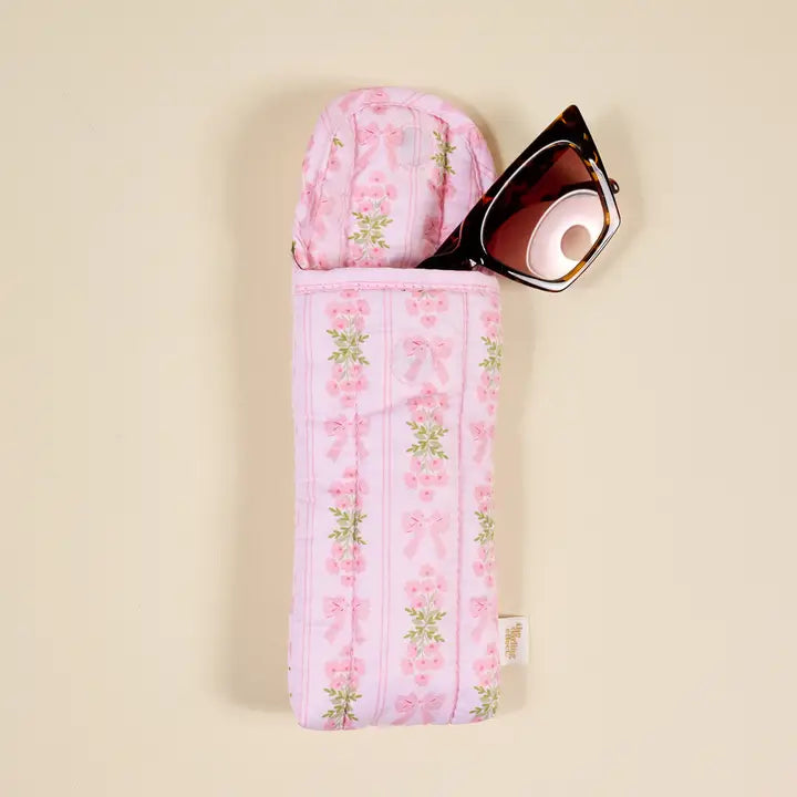 Puffy Sunglasses Case–Oh So Fancy Pink