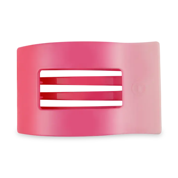 Flat Rectangle Hair Clip | Large | Kiss & Tell