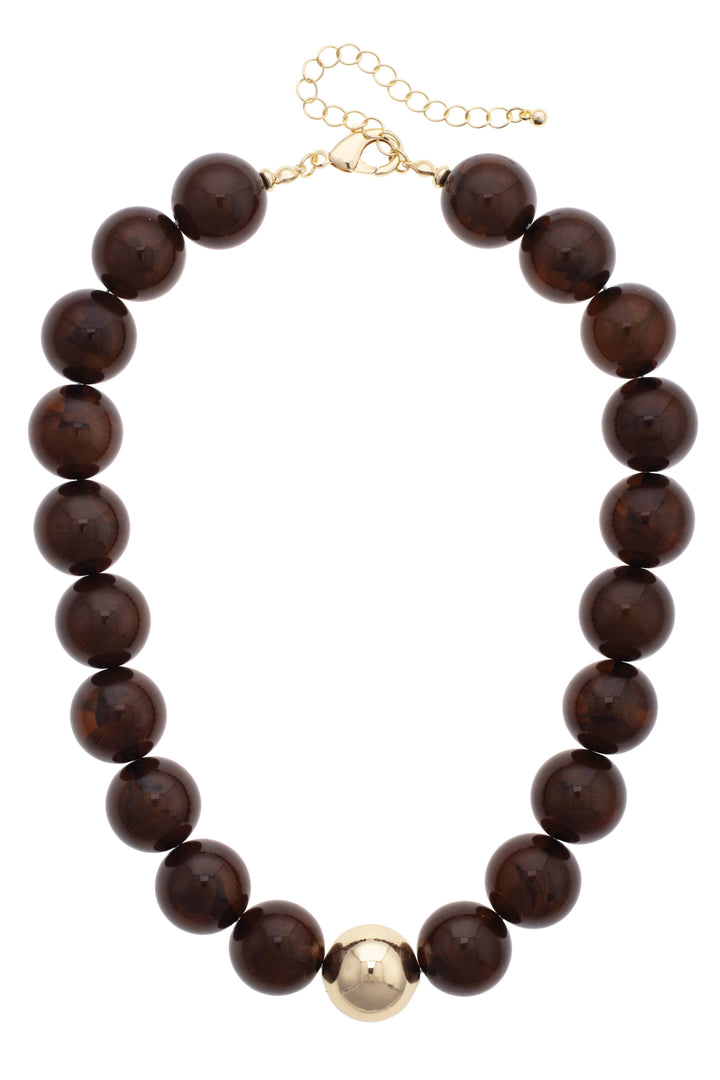 Marjorie Fall Beaded Necklace