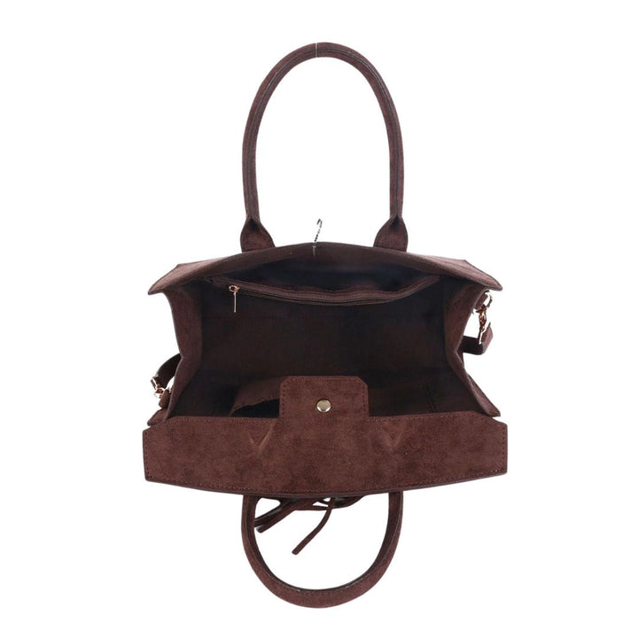 Margo Faux Suede Handbag