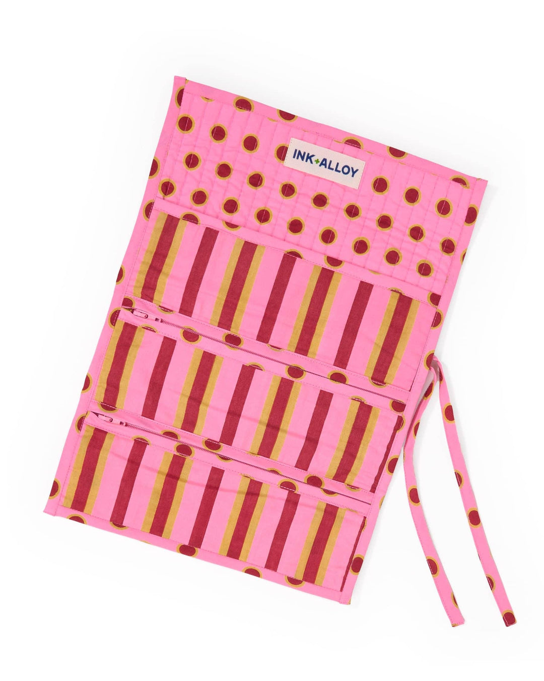 Maddie Jewelry Roll Camel