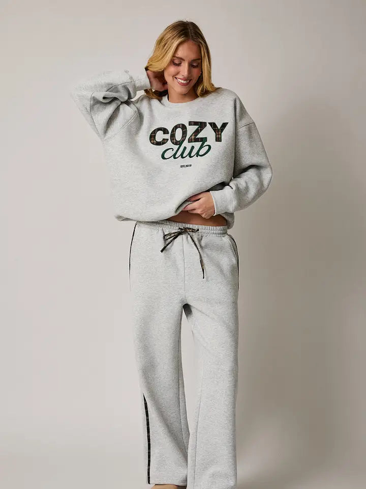 "Cozy Club" Sweat Set
