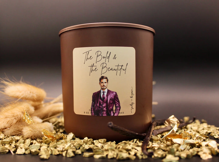 The Bold & The Beautiful 12 oz Candle - GOLD