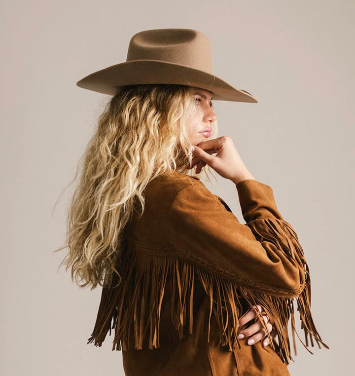 Brown Teddy Cattleman Cowboy Hat