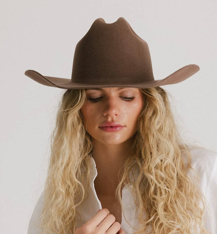 Chocolate Teddy Cattleman Cowboy Hat