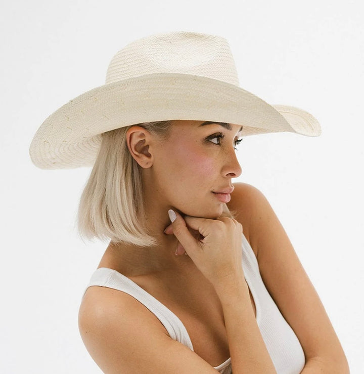 Natural Rhett Straw Cowboy Hat