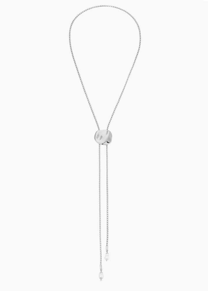 Silver Bolo Necklace