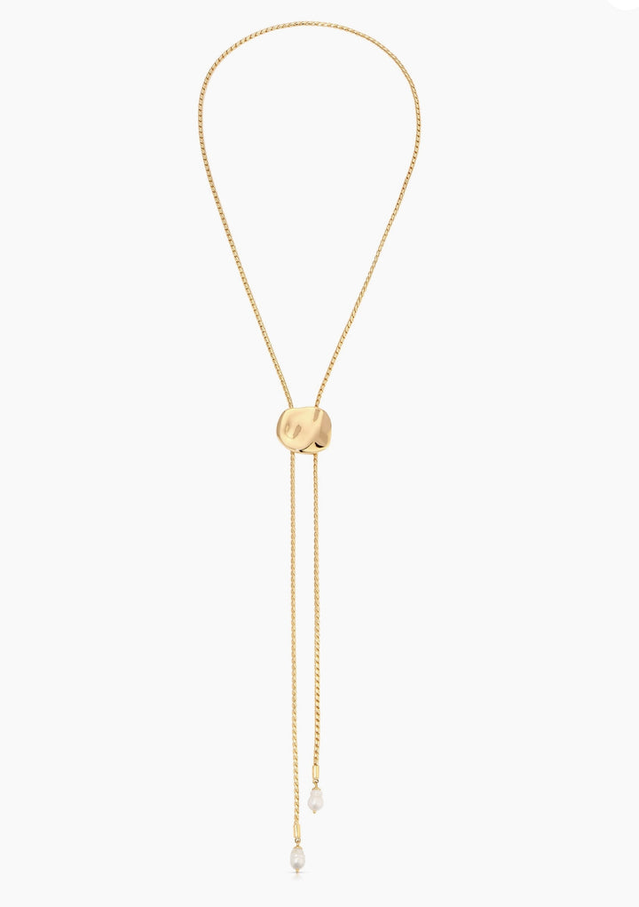 Gold Bolo Necklace