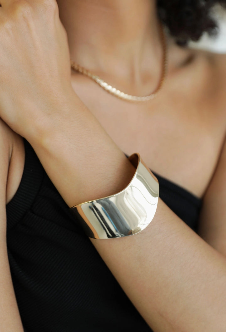 Gold Cuff Bracelet
