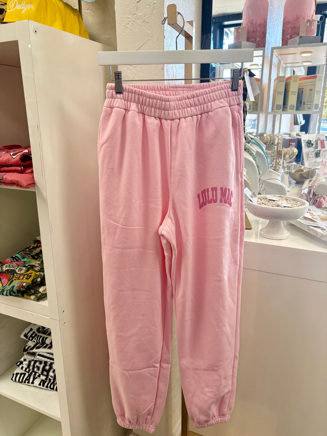 Lulu Mac Pink Jogger Pants