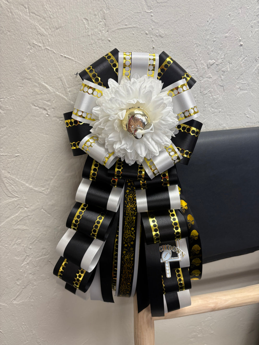 Black & Gold Football Mum