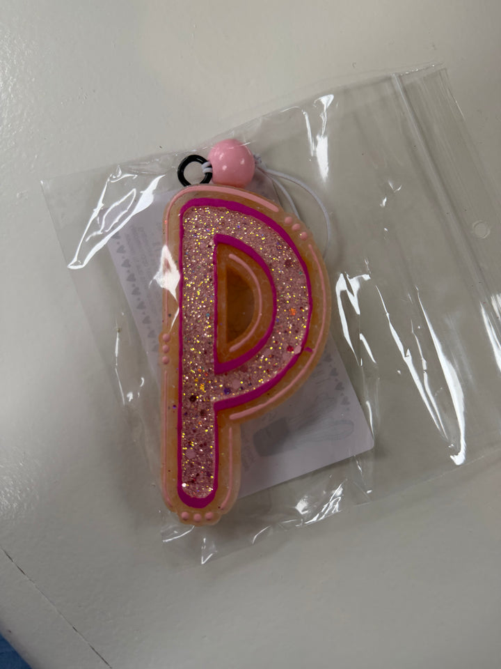 Alphabet Car Freshie - SUGAR CRYSTAL