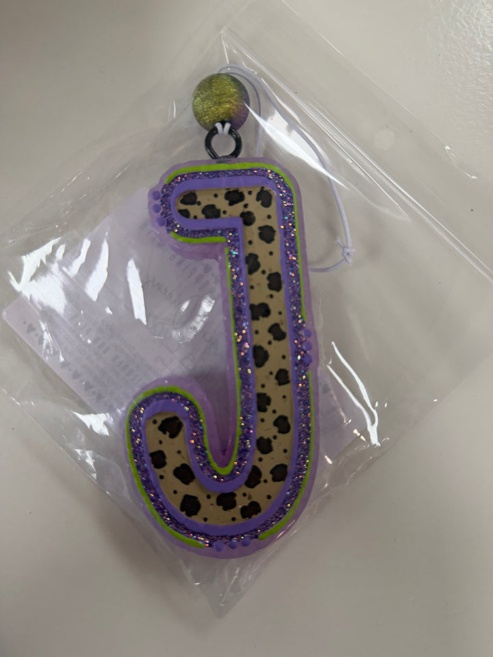 Alphabet Car Freshie - CATCUS EXPERT SCENT