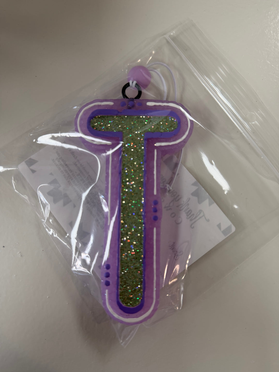 Alphabet Car Freshie - CATCUS EXPERT SCENT