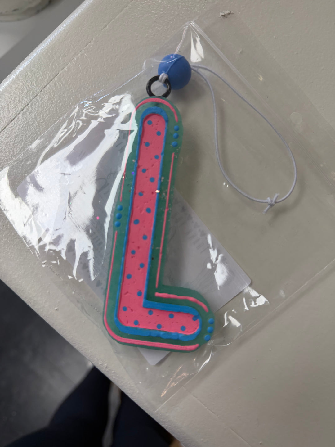 Alphabet Car Freshie - PERSEPHONE "DIVA" SCENT