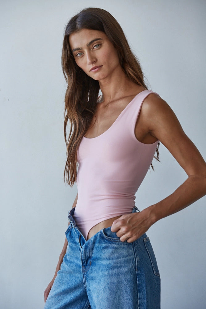 Kate Bodysuit - Pink