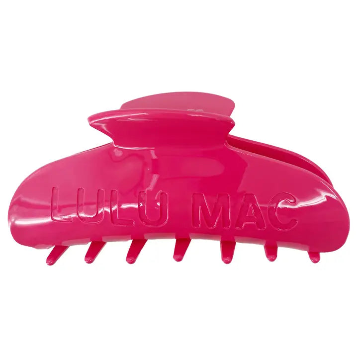 Lulu Mac Hair Clips LM-HR-1000-Hot Pink