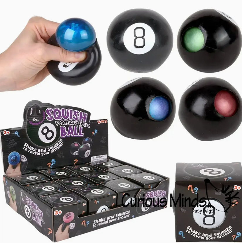Magic 8 Ball Squishy