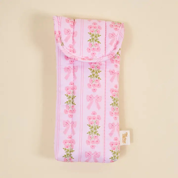 Puffy Sunglasses Case–Oh So Fancy Pink