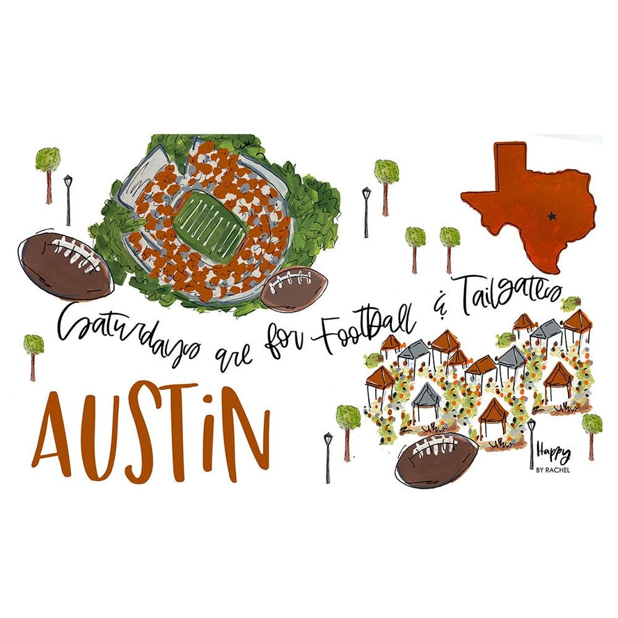 Saturdays in Austin Travel Mug (22oz)