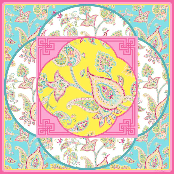 Paisley Jubilee Premium Mahjong Mat