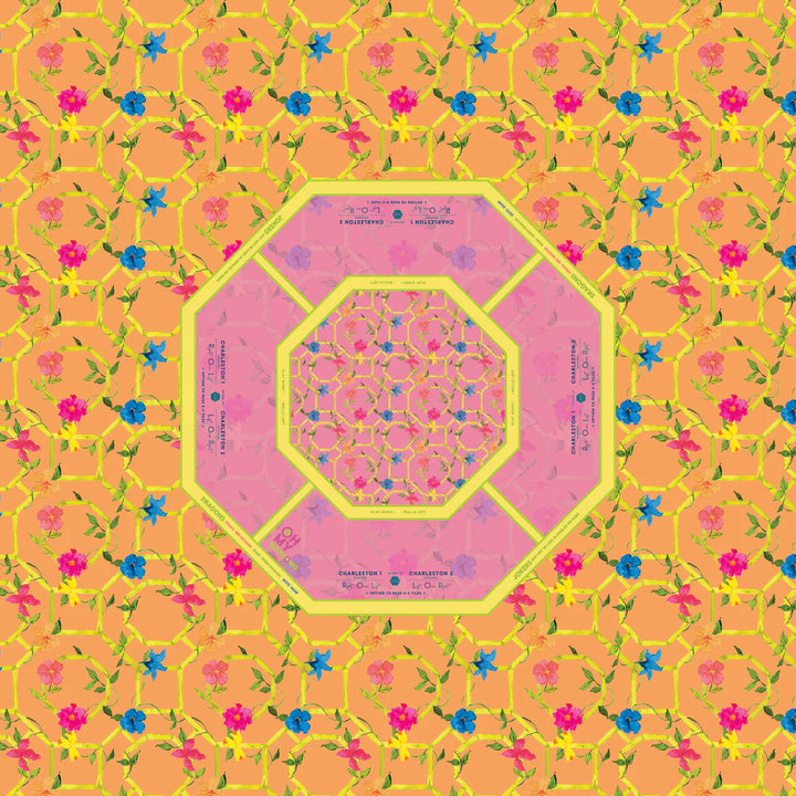 Bagua Blossom Mahjong Tablecloth