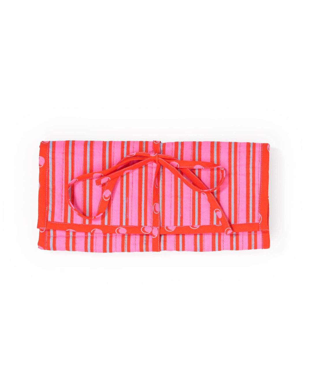 Maddie Jewelry Roll Hot Pink