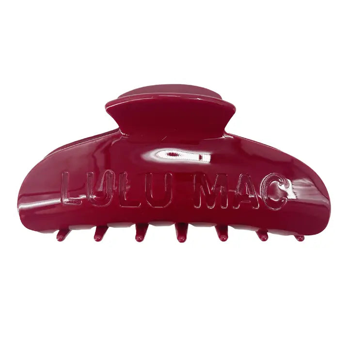 Lulu Mac Hair Clips LM-HR-1000-Crimson