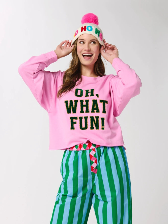 "Oh What Fun" Lounge Sweatshirt