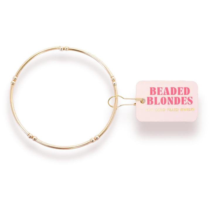 Mollie Bar Bracelet in Gold