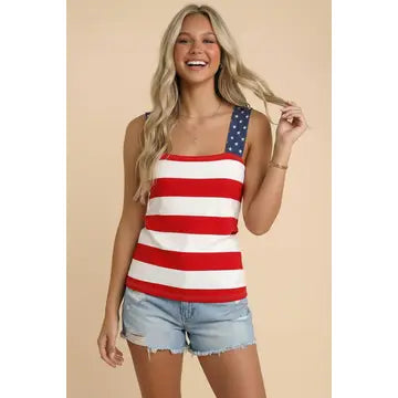 All-American Stars and Stripes Tank Top
