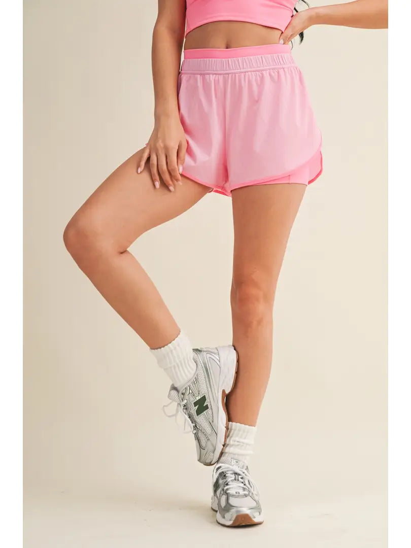 Double Layer Nylon Shorts