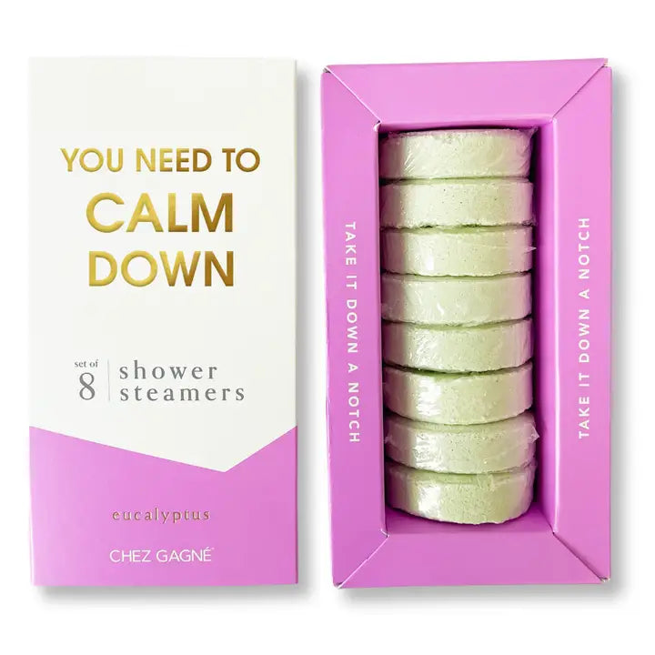 You Need To Calm Down - Aromatherapy Shower Steamers - Eucalyptus - Set of 8