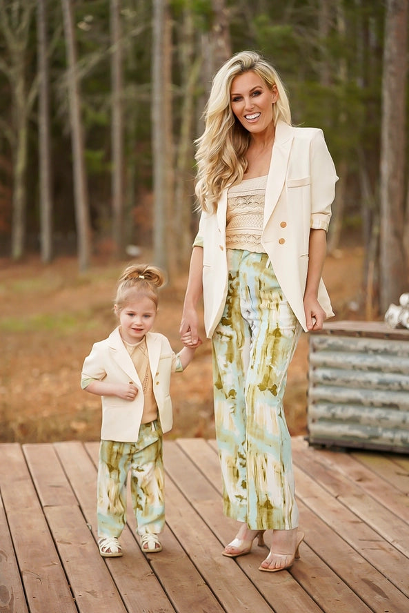 Women's Blazer Multi Print Liner